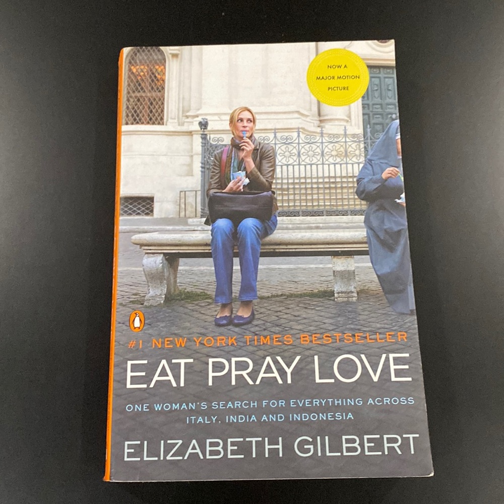 Eat Pray Love by Elizabeth Gilbert - Paperback Novel